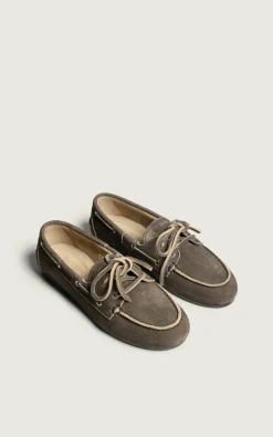 Posa - Taupe Bootschoen