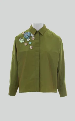Psophia - Groen Hemd