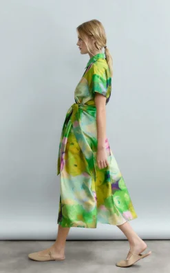 Psophia - Groen Jurk