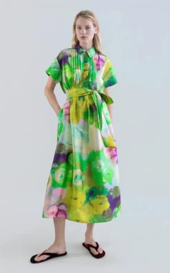 Psophia - Groen Jurk