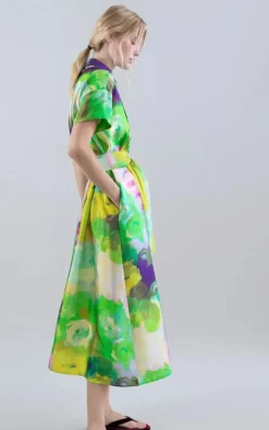 Psophia - Groen Jurk
