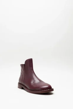 Rebecca White - Bordeaux Enkellaars plat