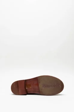 Rebecca White - Bordeaux Enkellaars plat