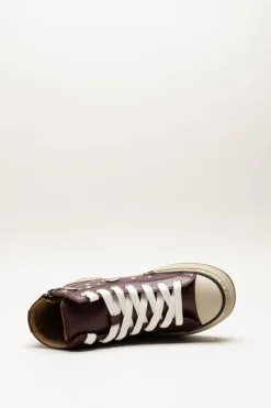 Rebecca White - Bordeaux Sneaker