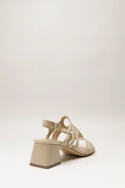 Regarde Le Ciel - Beige Sandaal hak
