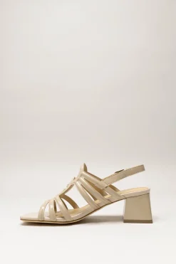 Regarde Le Ciel - Beige Sandaal hak