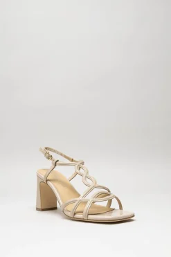 Regarde Le Ciel - Beige Sandaal hak