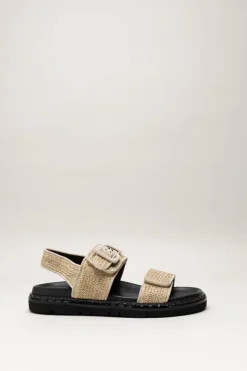 Regarde Le Ciel - Beige Sandaal plat