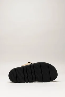 Regarde Le Ciel - Beige Sandaal plat