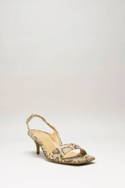 Rotta - Beige Sandaal hak