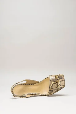Rotta - Beige Sandaal hak