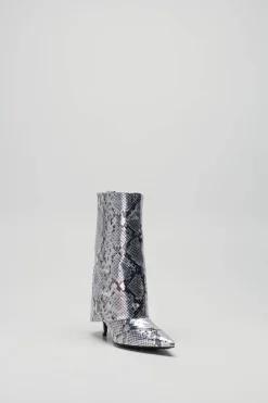 Rotta - Zilver Enkellaars hak