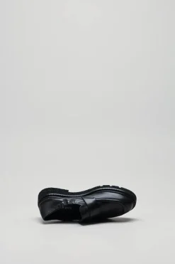 Rotta - Zwart Mocassin