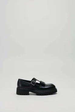 Rotta - Zwart Mocassin