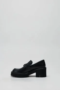 Rotta - Zwart Mocassin hak