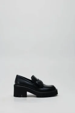 Rotta - Zwart Mocassin hak