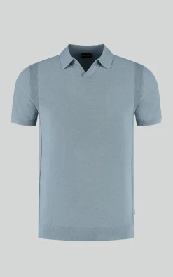 Saint Steve - Blauw Polo
