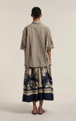Sara Roka - Multi beige Hemd