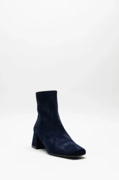 Scapa - Donkerblauw Enkellaars hak