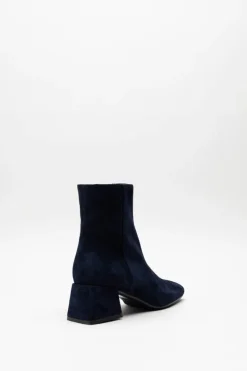 Scapa - Donkerblauw Enkellaars hak