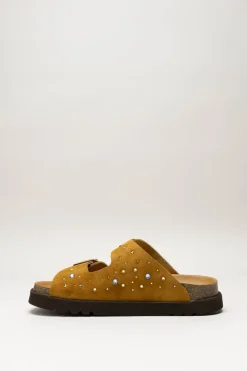 Scholl - Cognac Slipper