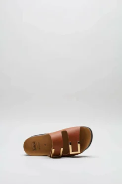 Scholl - Cognac Slipper