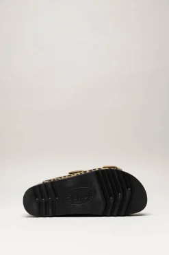 Scholl - Donkerbeige Slipper