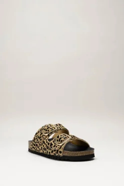 Scholl - Donkerbeige Slipper