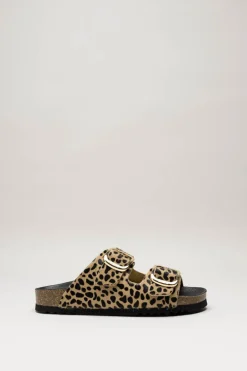 Scholl - Donkerbeige Slipper