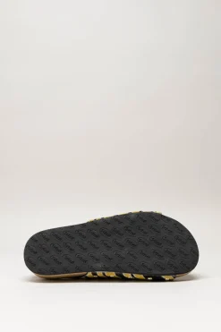 Scholl - Geel Sandaal plat