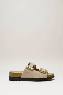 Scholl - Taupe Slipper