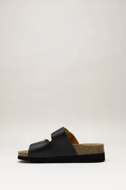 Scholl - Zwart Slipper