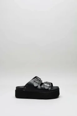 Scholl - Zwart Slipper