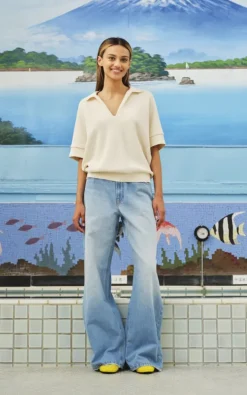 Sea Me Happy - Ecru Blouse