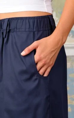 Sea Me Happy - Marineblauw Broek