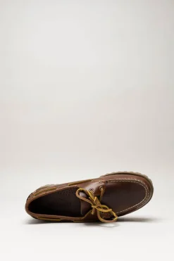 Sebago - Cognac Bootschoen