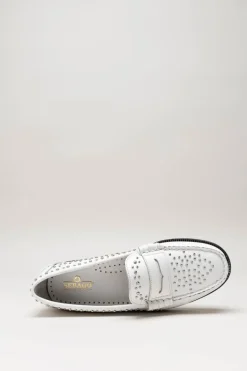 Sebago - Wit Mocassin
