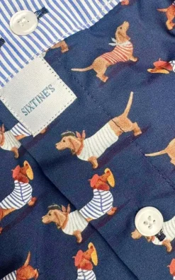 Sixtines - Blauw Boxershorts