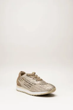 Softwaves - Donkerbeige Sneaker