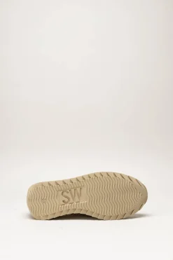 Softwaves - Donkerbeige Sneaker