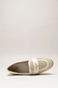 Softwaves - Lichtbeige Mocassin