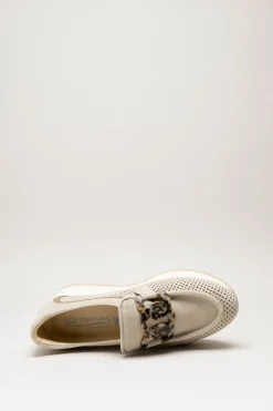 Softwaves - Lichtbeige Mocassin