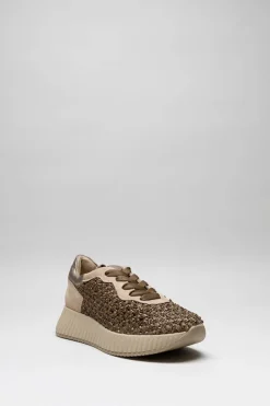 Softwaves - Lichtbruin Sneaker