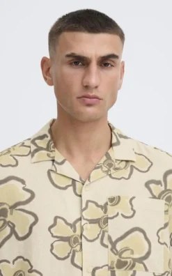 Solid - Beige Hemd