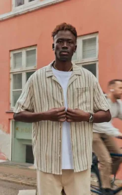 Solid - Beige Hemd