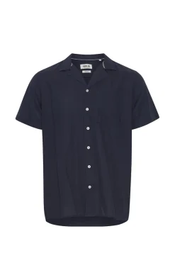 Solid - Donkerblauw Hemd