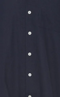 Solid - Donkerblauw Hemd