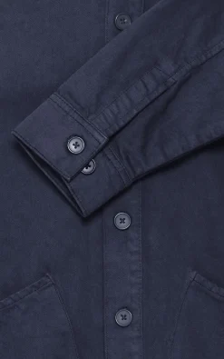 Solid - Donkerblauw Overshirt