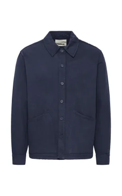 Solid - Donkerblauw Overshirt