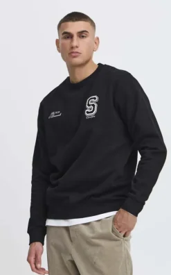Solid - Zwart Sweater